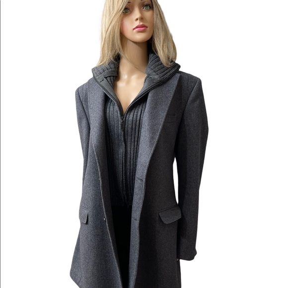 LQ fashion exclusive academia wool blazer/coat grey size XL-52 - Picture 2 of 14